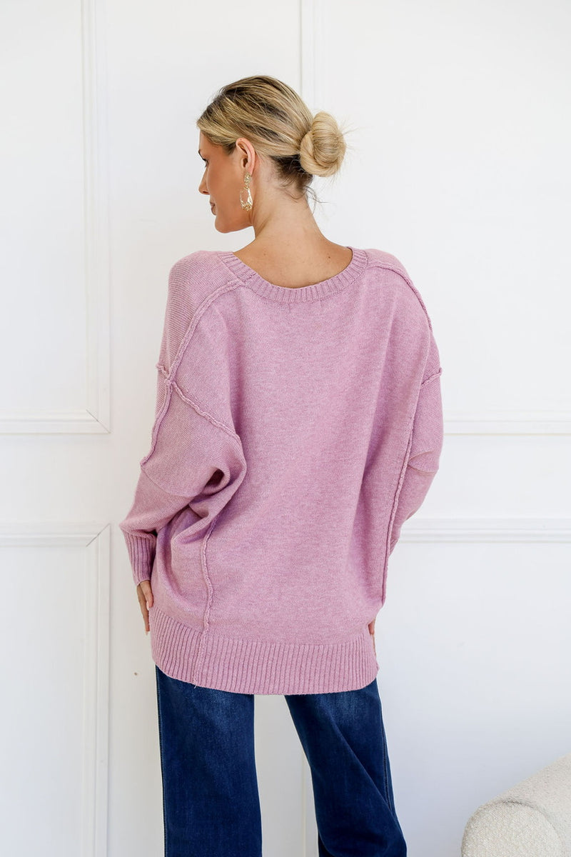 Penelope Knit - Mauve