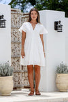 Sophie Dress - White