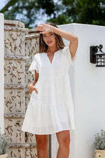 Sophie Dress - White