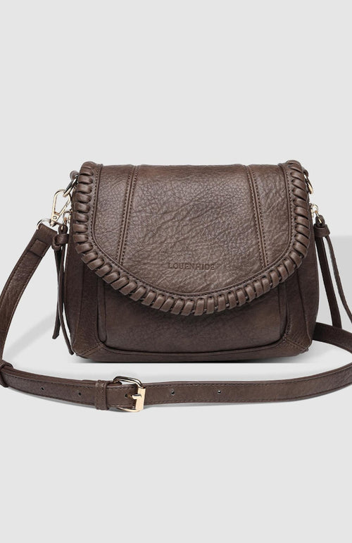 Shania Crossbody Bag - Chocolate