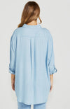 Davie Oversized Shirt - Chambray