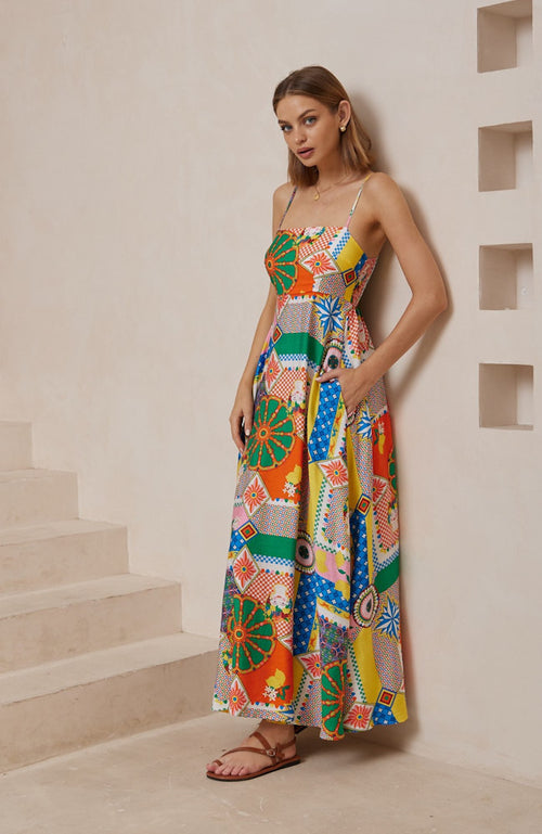 Toby Maxi Dress - Multi