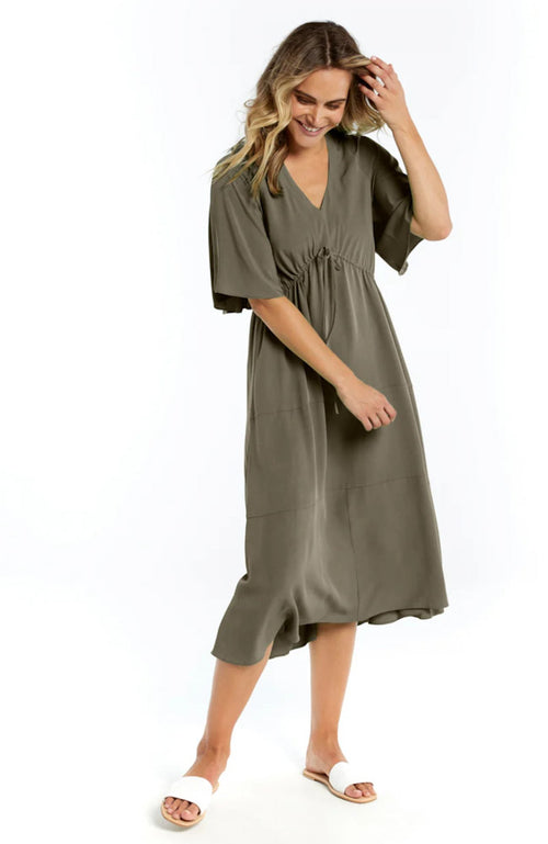 Cora Dress - Olive