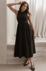 Pax Midi Dress - Black