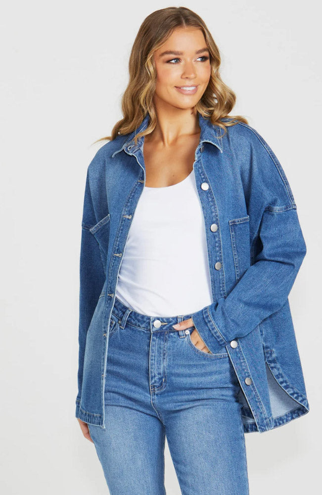 Jasmine Denim Jacket - Vintage Wash