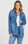 Jasmine Denim Jacket - Vintage Wash