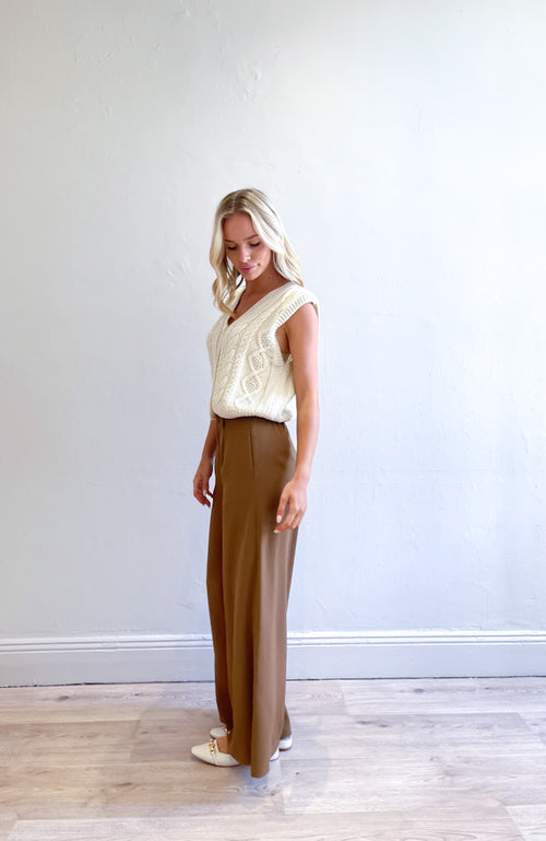 Gianna Pants - Brown