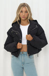 Scarlette Puffer - Black