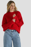 Romee Knit - Poppy Red