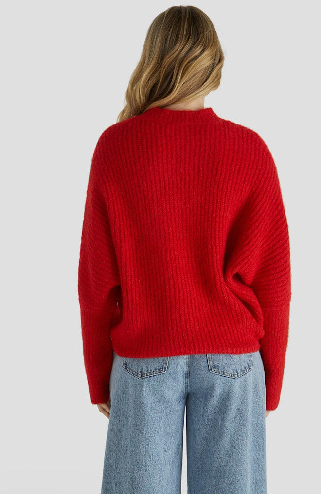 Romee Knit - Poppy Red
