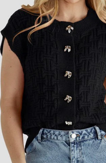 Zadie Vest - Black