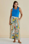 Francis Rib Tank - Blue